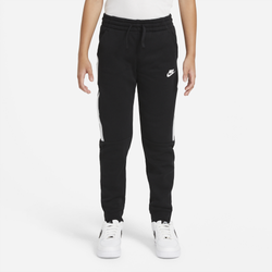 Boys' Grade School - Nike Individuality AF1 Fleece Pant - Black/White