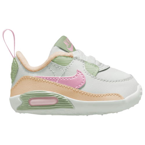 

Boys Infant Nike Nike Air Max 90 Crib - Boys' Infant Shoe Summit White/Pink Foam Size 04.0