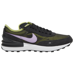 Girls' Grade School - Nike Waffle One - Off Noir/Lilac/Light Lemon Twist