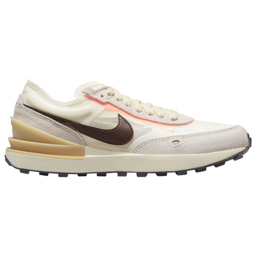 

Boys Nike Nike Waffle One - Boys' Grade School Shoe Tan/Brown/Coconut Milk Size 04.0