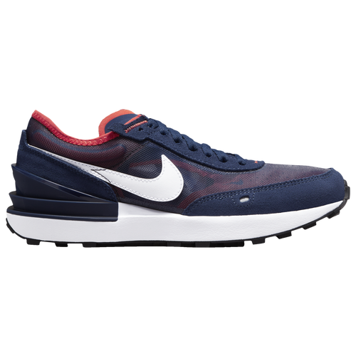

Boys Nike Nike Waffle One - Boys' Grade School Shoe Navy/White Size 06.5
