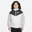 Nike Windrunner Jacket - Boys' Grade School White/Black/Wolf Grey