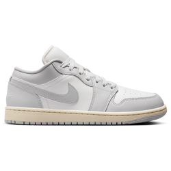 Women's - Jordan AJ 1 Low - Grey/Sail