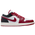 Jordan AJ 1 Low - Women's White/Black/Red