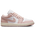 Jordan AJ 1 Low - Women's White/Pink Oxford