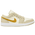 Jordan AJ 1 Low - Women's White/Yellow