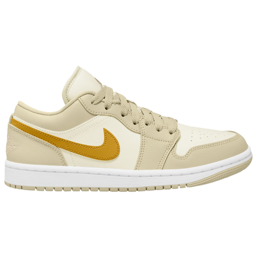 

Jordan Womens Jordan AJ 1 Low - Womens Basketball Shoes White/Yellow Size 7.0