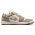 Jordan AJ 1 Low - Jordan White/Olive Aura Khaki