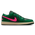 Jordan AJ 1 Low - Women's Malachite/Pink Blast/Fir