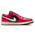 Jordan AJ 1 Low - Women's Black/Mystic Hibiscus/Coconut Milk