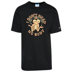 Men's - Champion No Body T-Shirt - Black/Orange