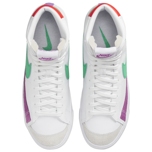

Nike Womens Nike Blazer Mid - Womens Basketball Shoes White/Stadium Green/Picante Red Size 6.0