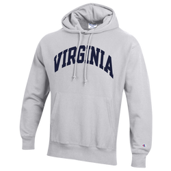 Men's - Champion NCAA Reverse Weave Wordmark Hoodie - Silver Gray