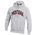 Champion NCAA Reverse Weave Wordmark Hoodie - Men's Silver Gray