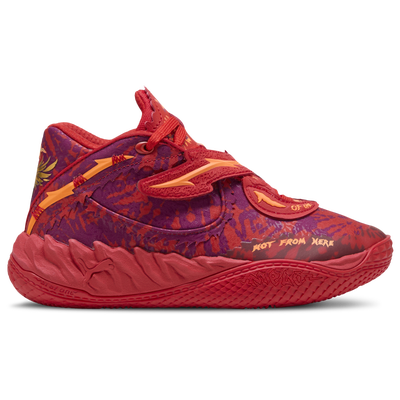 Grade School PUMA MB.05 - MAGENTA GLEAM/FLUORESCENT ORANGE