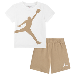 Boys' Preschool - Jordan Jumbo Shorts Set - Tan/Desert Camo