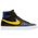 Nike Blazer Mid '77 - Men's Black/Speed Yellow/Game Royal