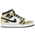 Jordan AJ 1 Mid SE - Boys' Grade School White/Metallic Gold/Black