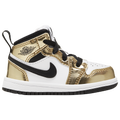Jordan AJ 1 Mid SE - Jordan White/Metallic Gold Black