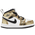 Jordan AJ 1 Mid SE - Boys' Toddler Black/Metallic Gold/White