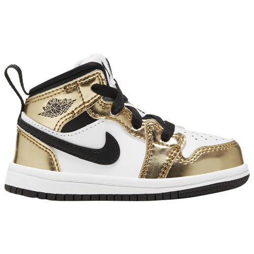 Jordan AJ 1 Mid SE - Jordan Black/Metallic Gold White