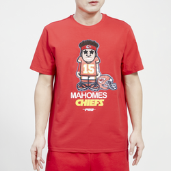 Men's - Pro Standard Chiefs Mahomes Avatar T-Shirt - Red/Red