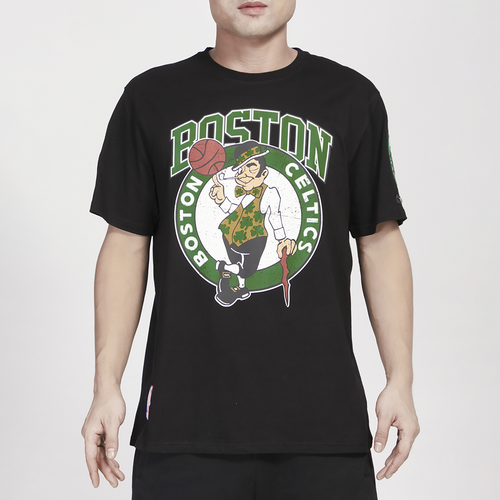 Pro Standard Mens  Celtics Crackle Sj T-shirt In Black