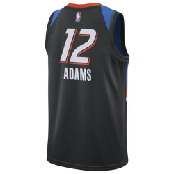 Men's - Nike Thunder Swingman Jersey - Black/Signal Blue