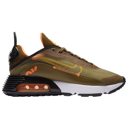 Women's - Nike Air Max 2090 - Olive/Olive/Orange