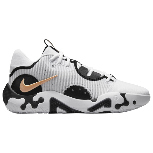 

Nike Mens Nike PG 6 - Mens Basketball Shoes White/Orange Size 15.0