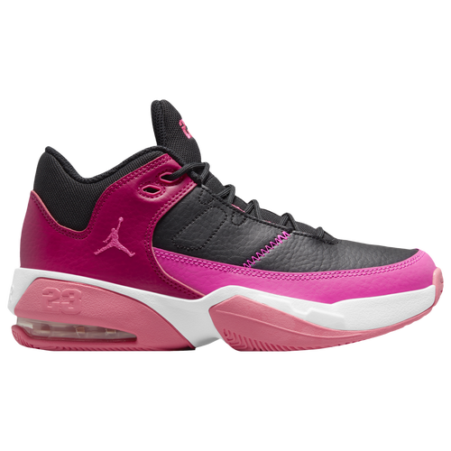 

Girls Jordan Jordan Max Aura 3 - Girls' Grade School Basketball Shoe Black/Pink Size 06.5