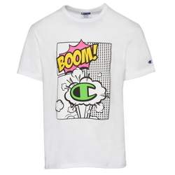 Men's - Champion Boom T-Shirt - White/Green/Yellow