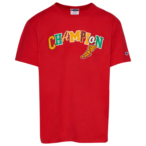 

Champion Mens Champion Varsity Heritage T-Shirt - Mens Red/Red Size XXL
