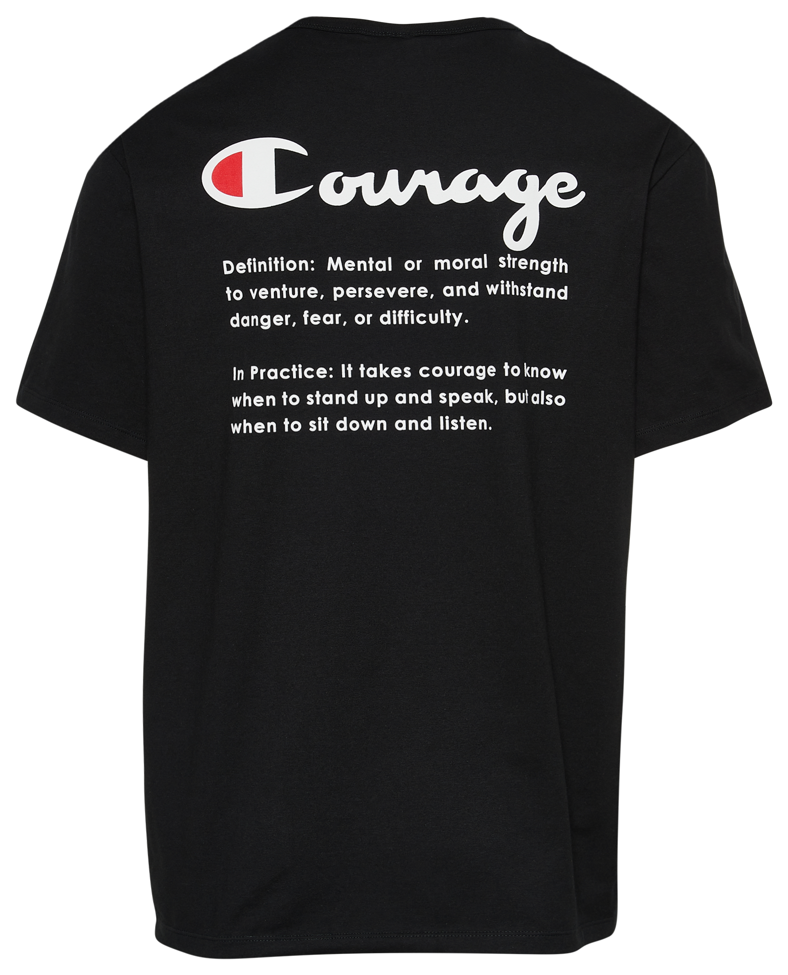 Courage Definition - Strength to Persevere and Withstand Danger