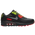 Nike Air Max 90 - Girls' Grade School Black/Metallic Silver/Dark Smoke Grey