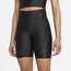 Jordan Essential Bike Shorts - Women's Black/Black/University Red