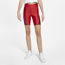 Women's - Jordan Essential Bike Shorts - Red