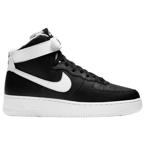 Shop Nike Mens  Air Force 1 High '07 In Black/white