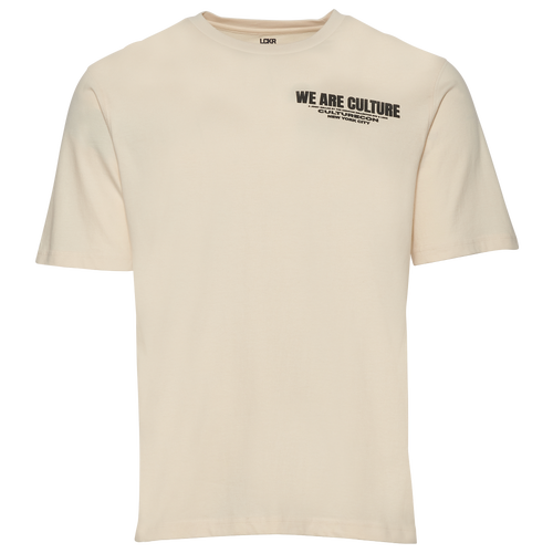 Lckr Mens  Mosswood Basic T-shirt In Chalk/chalk