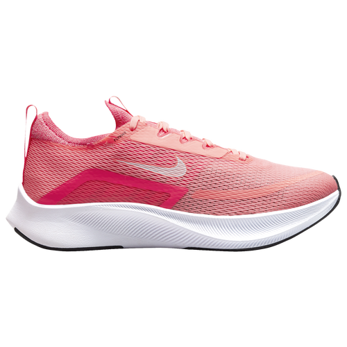 Nike Zoom Fly 4 - Women's Running Shoes - Lava Glow / White / Racer Pink - CT2401-600