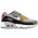 Nike Air Max 90 - Boys' Preschool White/Spiral Sage/Black
