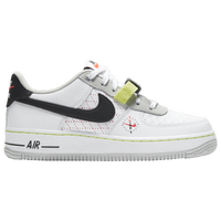 Nike air force 1 low 2025 - boys' grade school white/white/black