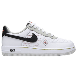 Boys' Preschool - Nike Air Force 1 Low - White/Gray