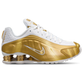 Nike Shox R4 - Nike White/Gold