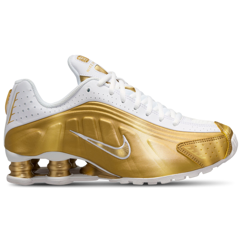 GIRLS - Nike Shox R4 - Black/Gold