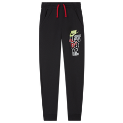 Boys' Grade School - Nike Mixed Branding Pant - Black/Red