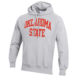 Men's - Champion NCAA Reverse Weave Wordmark Hoodie - Silver Gray