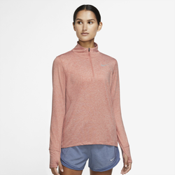 Women's - Nike Dri-FIT Element 1/2 Zip Top - Pink
