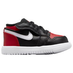 Boys' Toddler - Jordan AJ 1 Low SE - Black/Gym Red/White