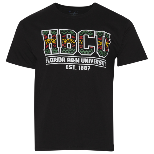 

Champion Mens Champion Florida A&M University HBCU T-Shirt - Mens Black Size L